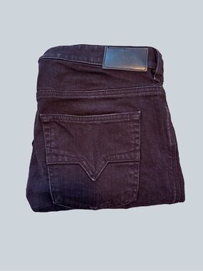 Diesel Slim Straight Jeans - Dark Indigo/Black